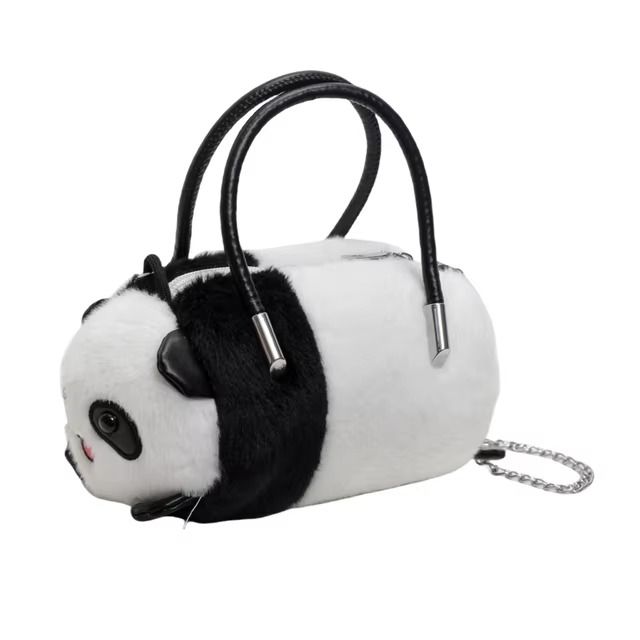 Panda Bag for Girls – Cute Cartoon Panda Shoulder Bag | Kids Fashion Crossbody Handbag