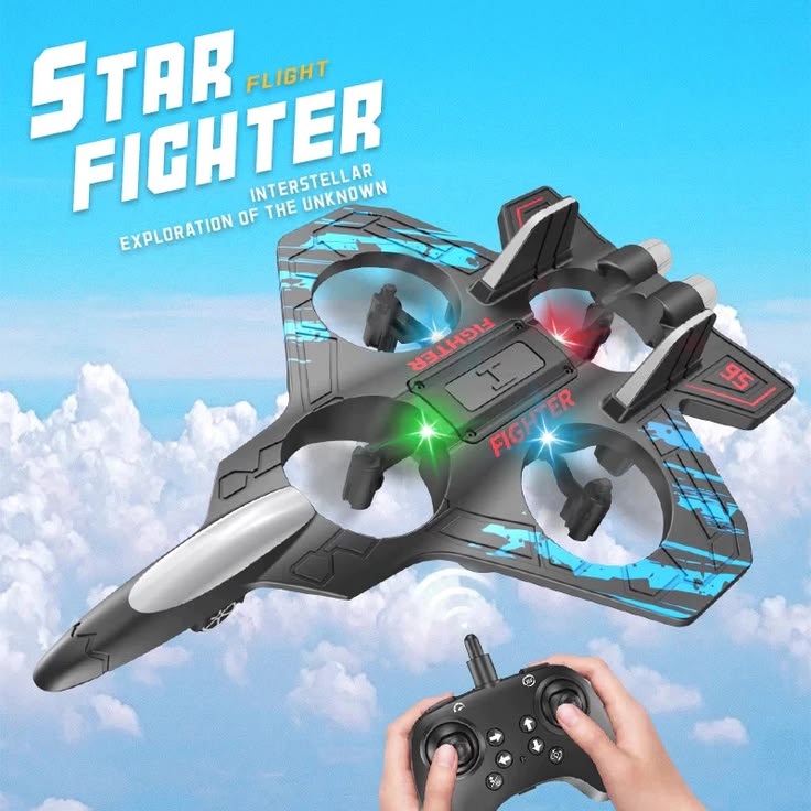 2.4Ghz RC Fighter Jet for Kids - Remote Control Fighter Jet
